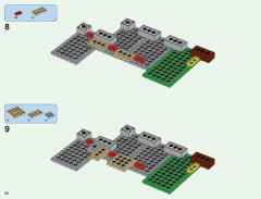 LEGO 21144 instructions page 20 – build guide