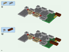LEGO 21144 instructions page 22 – build guide