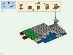 LEGO 21144 instructions page 30 – build guide