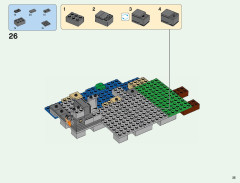 LEGO 21144 instructions page 35 – build guide