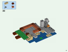 LEGO 21144 instructions page 39 – build guide