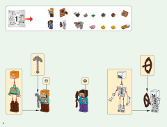 LEGO 21144 instructions page 4 – build guide