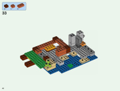 LEGO 21144 instructions page 42 – build guide