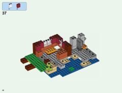 LEGO 21144 instructions page 46 – build guide