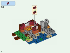 LEGO 21144 instructions page 48 – build guide