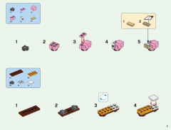 LEGO 21144 instructions page 5 – build guide
