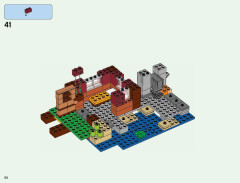 LEGO 21144 instructions page 50 – build guide