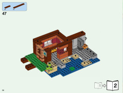 LEGO 21144 instructions page 56 – build guide