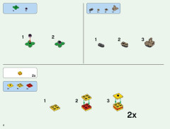 LEGO 21144 instructions page 6 – build guide