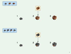 LEGO 21144 instructions page 7 – build guide