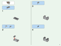 LEGO 21144 instructions page 9 – build guide