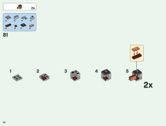 LEGO 21144 instructions page 28 – build guide