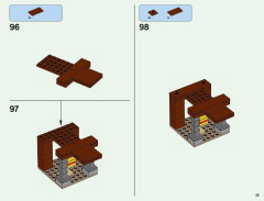 LEGO 21144 instructions page 35 – build guide
