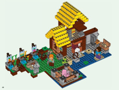 LEGO 21144 instructions page 46 – build guide