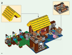 LEGO 21144 instructions page 50 – build guide