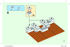 LEGO 21145 instructions page 17 – build guide