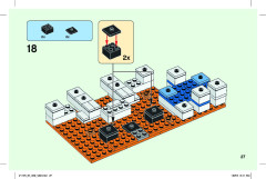 LEGO 21145 instructions page 27 – build guide