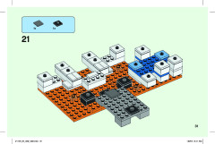 LEGO 21145 instructions page 31 – build guide