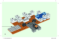 LEGO 21145 instructions page 34 – build guide