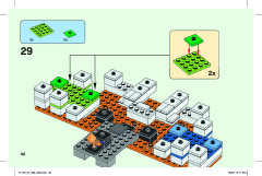LEGO 21145 instructions page 40 – build guide