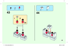 LEGO 21145 instructions page 49 – build guide