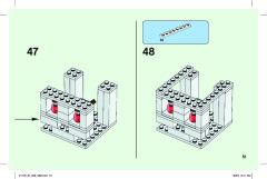 LEGO 21145 instructions page 51 – build guide