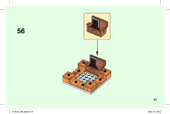 LEGO 21145 instructions page 57 – build guide