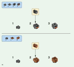 LEGO 21146 instructions page 10 – build guide