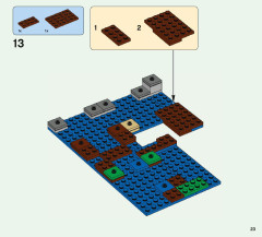 LEGO 21146 instructions page 23 – build guide