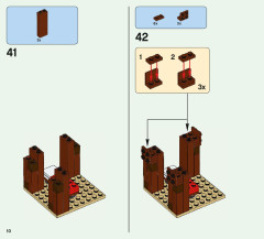 LEGO 21146 instructions page 10 – build guide