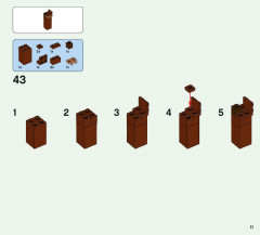 LEGO 21146 instructions page 11 – build guide