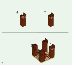 LEGO 21146 instructions page 12 – build guide