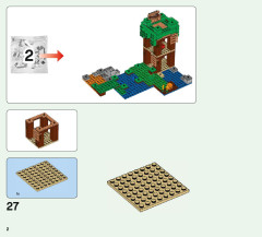 LEGO 21146 instructions page 2 – build guide