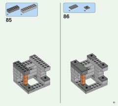 LEGO 21146 instructions page 31 – build guide