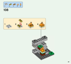 LEGO 21146 instructions page 45 – build guide