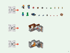 LEGO 21147 instructions page 3 – build guide