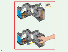 LEGO 21147 instructions page 22 – build guide