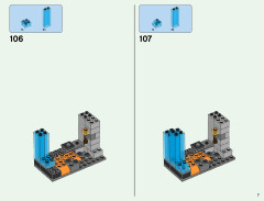 LEGO 21147 instructions page 7 – build guide