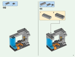 LEGO 21147 instructions page 9 – build guide