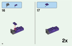 LEGO 21148 instructions page 12 – build guide