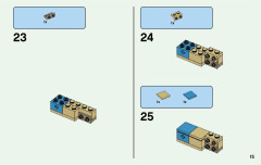 LEGO 21148 instructions page 15 – build guide