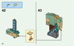 LEGO 21149 instructions page 22 – build guide