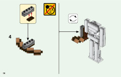 LEGO 21150 instructions page 14 – build guide