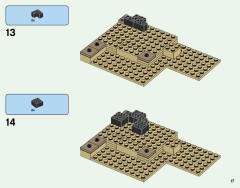 LEGO 21151 instructions page 17 – build guide