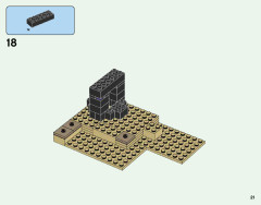 LEGO 21151 instructions page 21 – build guide