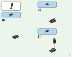 LEGO 21151 instructions page 43 – build guide