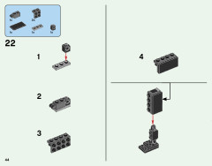 LEGO 21151 instructions page 44 – build guide