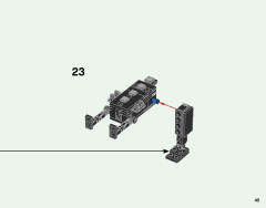 LEGO 21151 instructions page 45 – build guide