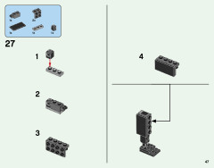 LEGO 21151 instructions page 47 – build guide