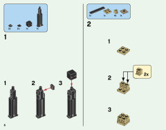 LEGO 21151 instructions page 6 – build guide